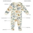 thumbnail image 2 of Member's Mark Baby 4 Pack Tight Fit Sleep & Play, 2 of 7