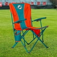 thumbnail image 2 of Logo Brands Miami Dolphins Hard Arm Chair, 2 of 6