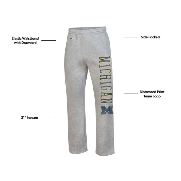 Champion Michigan Wolverines Adult Fleece Pants - Samsclub.com