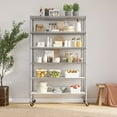 thumbnail image 13 of Member's Mark 6-Tier NSF Heavy Duty Wire Shelving, 47.75" W x 18" D x 75.5" H, 13 of 16
