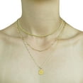 thumbnail image 6 of Open Curb Chain Necklace in 14K Gold, 6 of 6