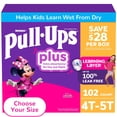 thumbnail image 1 of Pull-Ups Plus Training Pants for Girls, Size 2T-6T, 1 of 10