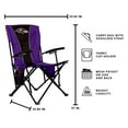 thumbnail image 3 of Logo Brands Baltimore Ravens Hard Arm Chair, 3 of 6