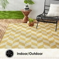 thumbnail image 5 of Nicole Miller New York Patio Country Calla Contemporary Herringbone Indoor/Outdoor Area Rug, 5 of 9