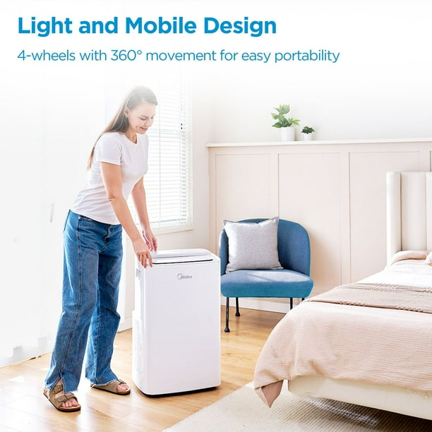 Midea ポータブルエアコン ホワイト 308d4404-3850-4417-a411-