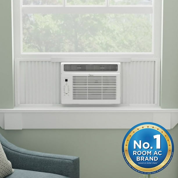 Midea 6,000 BTU Easy Cool Electronic Window Air Conditioner with