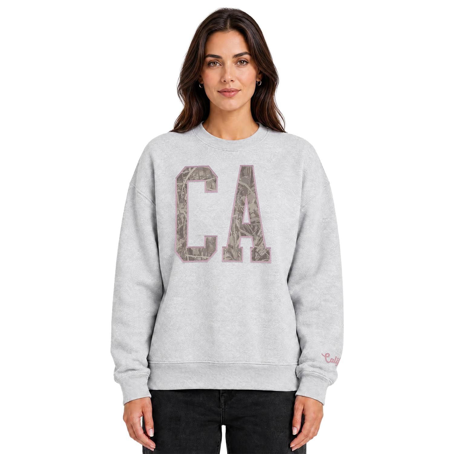 State of Mine Women's Camo Letters State Sweatshirt - Samsclub.com