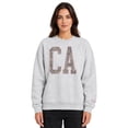 thumbnail image 1 of State of Mine Women's Camo Letters State Sweatshirt, 1 of 6