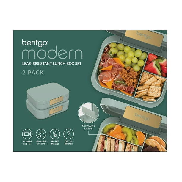 Bentgo 2-Pack Modern Leak-Resistant Lunch Box Set - Samsclub.com