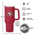 thumbnail image 5 of Logo Brands San Francisco 49ers Tumbler Set, 5 of 5
