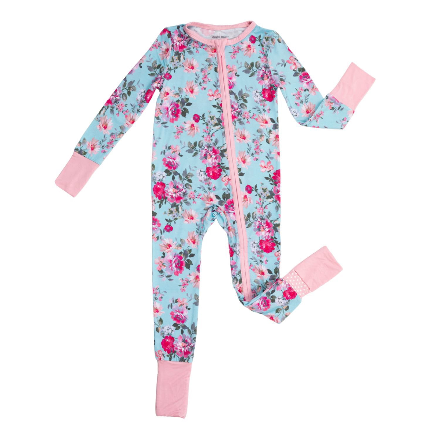 Angel Dear Baby Girls Convertible Zipper Romper - Samsclub.com