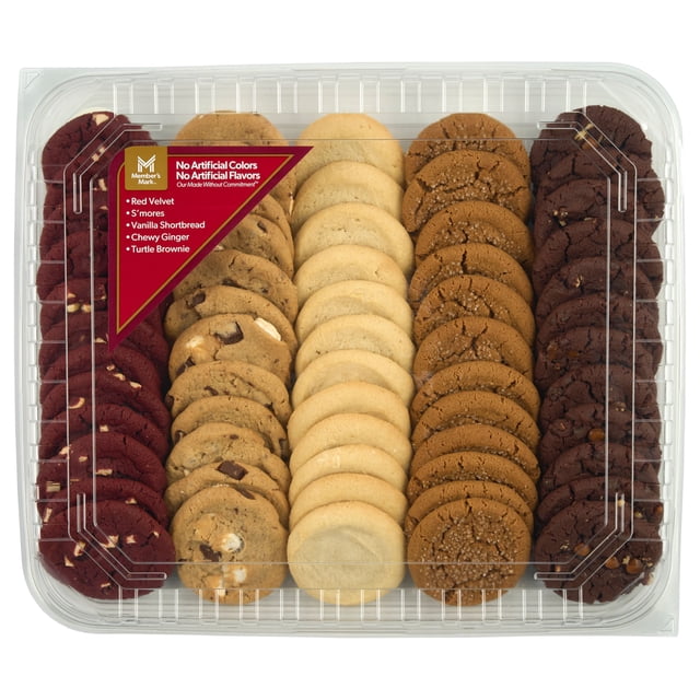 Member's Mark Holiday Cookie Tray, 60 ct.