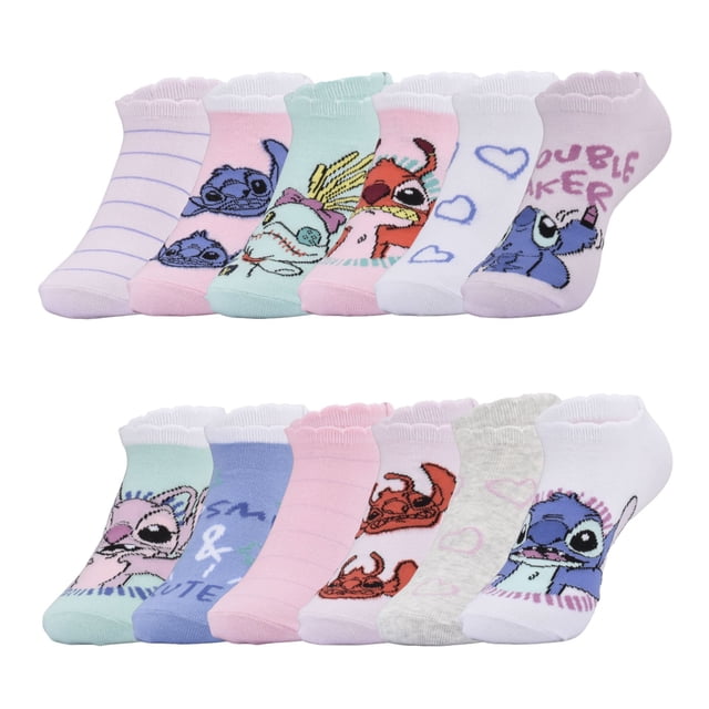 Character Girls No Show Sock