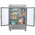 thumbnail image 7 of Maxx Cold X-Series Double Glass Door Commercial Refrigerator, Stainless Steel (49 cu. ft.), 7 of 9
