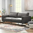 thumbnail image 1 of Member's Mark Asher Modern Leather Sofa, Camel, 1 of 7