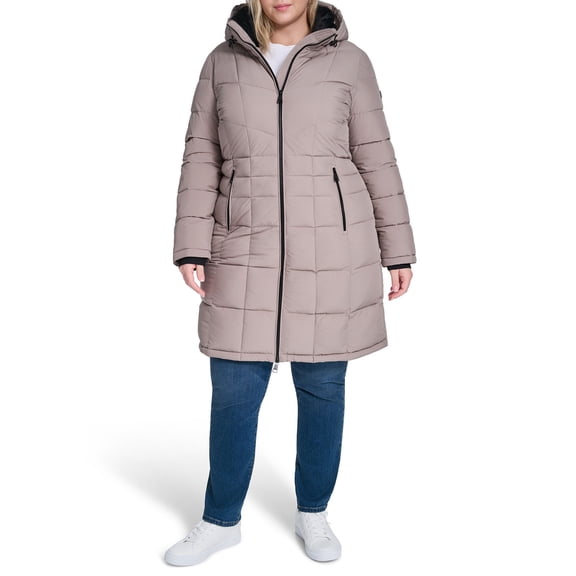 DKNY Women's Long Puffer