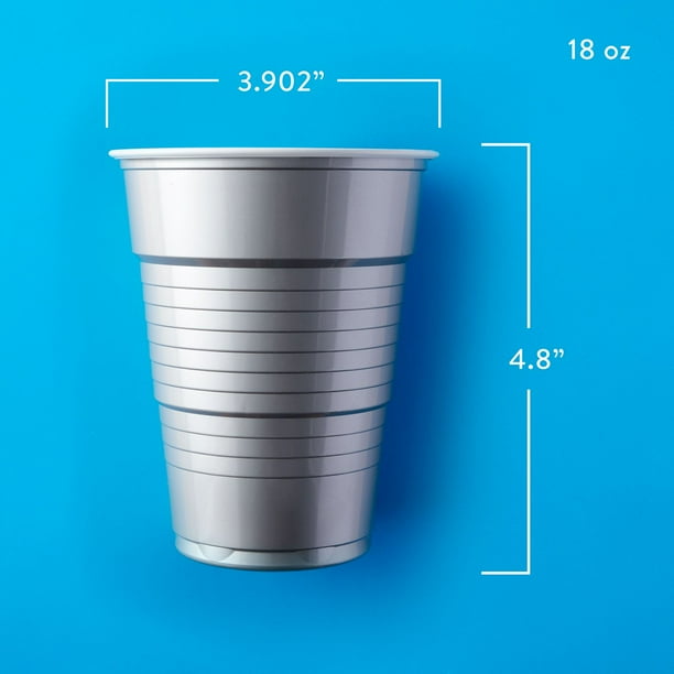 Member's Mark Premium Quality Holiday Plastic Cups (18 oz., 180 ct
