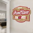 thumbnail image 3 of YouTheFan Wisconsin Badgers 17"x12.5" 3D Multi-Layered Fan Cave Sign, 3 of 5