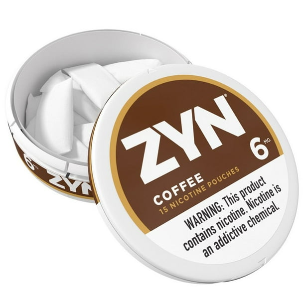 Zyn Oral Tobacco, Coffee , 6mg, 5-can roll, 18pk