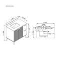 thumbnail image 13 of OVE Decors Gabi 36" W x 22" D Freestanding Bathroom Vanity with Sink, 13 of 14
