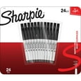 thumbnail image 1 of Sharpie Ultra-Fine Permanent Markers, Black, 24 Count, 1 of 2