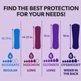 thumbnail image 4 of Member's Mark Total Protection Pads for Women, Ultimate Long, 6 Drop, 144 ct., 4 of 8