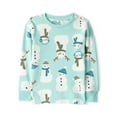 thumbnail image 2 of Carter's Baby & Toddler Holiday 2-Piece Velboa Pajama Set, 2 of 5