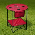thumbnail image 2 of NFL 27.6" Round Tailgate Table with Shelf, 2 of 5