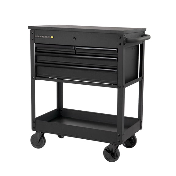 Permasteel 30-Inch 4-Drawer Tech Cart