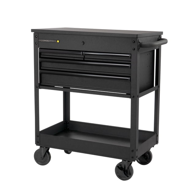 Permasteel 30-Inch 4-Drawer Tech Cart