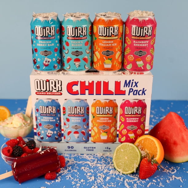 Boulevard Quirk Chill Pack Hard Seltzer Variety Pack, 12 fl. oz