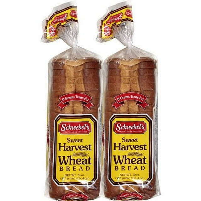 Schwebel's Sweet Harvest Wheat Bread 20 oz., 2 pk.