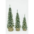 thumbnail image 2 of Member's Mark Pre-Lit Flocked Alpine Trees, Set of 3, 2 of 3