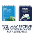 thumbnail image 9 of Gillette Sensitive Shave Gel with Aloe & Shea Butter, 7 oz., 3 pk., 9 of 9