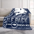 thumbnail image 2 of Logo Brands Nevada Wolf Pack 60"x70" Super Plush Blanket, 2 of 6