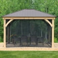 thumbnail image 1 of Yardistry Meridian Gazebo Mesh Kit, Choose Size, 1 of 1