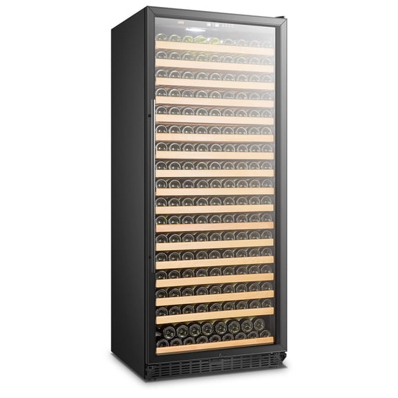 Lanbo 32 Inch 287 Bottle Dual Zone Wine Cooler Refrigerator