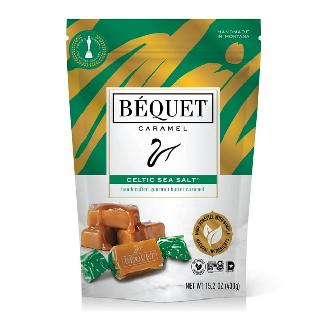 Béquet Gourmet Celtic Sea Salt Caramel 15.2 oz.