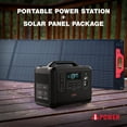 thumbnail image 2 of 2,400 Watt AiPower Portable Power Station + 200-Watt Solar Panel Bundle, 2 of 7