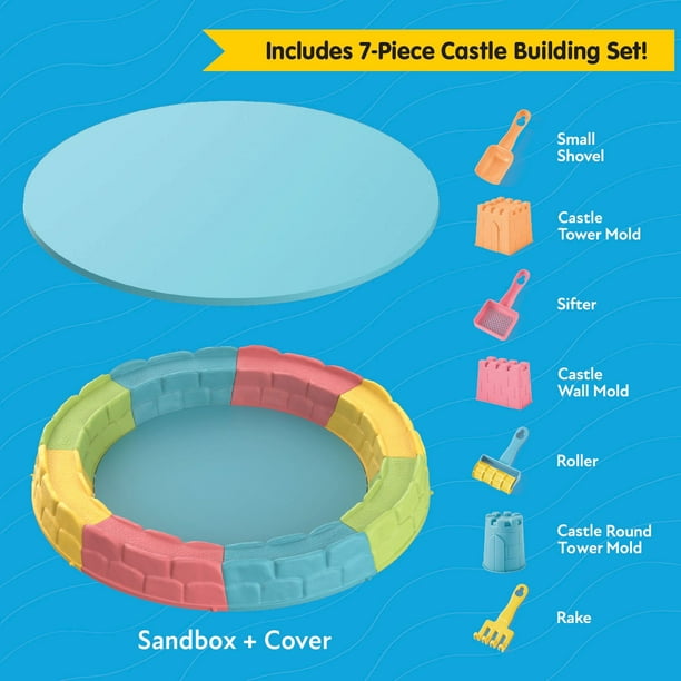 Member's Mark Sandbox Set With Accessories & Cover - Samsclub.com