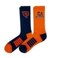 thumbnail image 2 of Chicago Bears Adult 2-Pack Crew Socks, 2 of 3