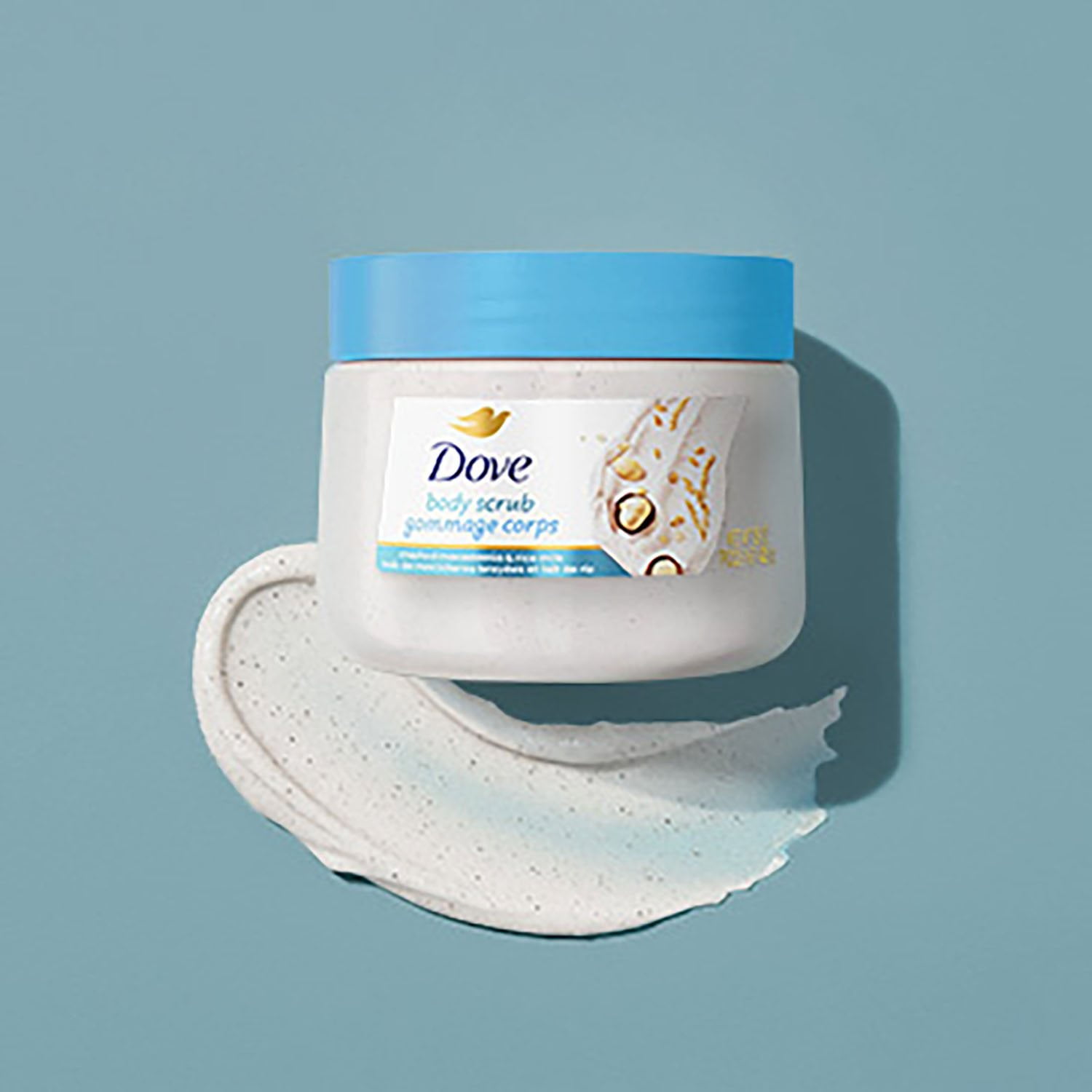 Dove Macadamia+Rice Milk and Brown Sugar+Coco Body Scrub Mixed