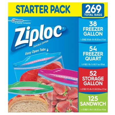 ZIPLOC STARTER PACK 269 CT - Samsclub.com