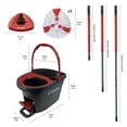 thumbnail image 3 of O-Cedar EasyWring Power Spin Mop System+ 2 Extra Mop Head Refills, 3ct., 3 of 8