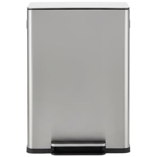 Simpli-Magic 16 Gallon (60L) Infinity Edge Step Trash Can, Multiple Colors