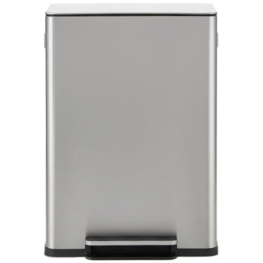 Simpli-Magic 16 Gallon (60L) Infinity Edge Step Trash Can, Multiple Colors