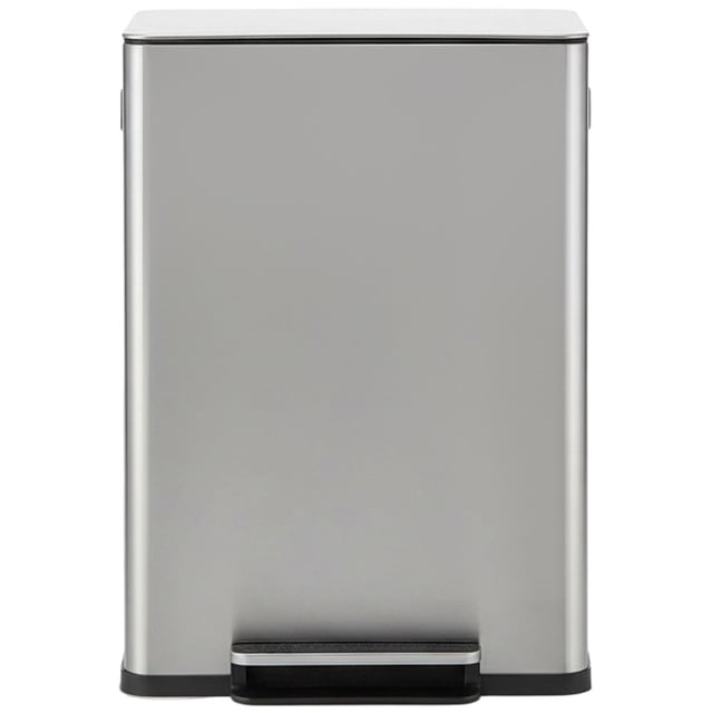 Simpli-Magic 16 Gallon (60L) Infinity Edge Step Trash Can, Multiple Colors