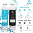 thumbnail image 2 of Avalon 2-Stage Replacement Filters For Avalon Branded Bottleless Water Coolers - NSF Certified, 1500 Gallons, 2 of 2