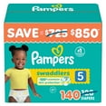 thumbnail image 1 of Pampers Swaddlers Diapers, Sizes Newborn-8, 1 of 12