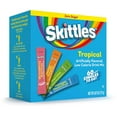thumbnail image 1 of Skittles Zero Sugar Tropical Powdered Drink Mix Variety Pack, 60 pk., 1 of 7